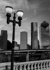 downtown houston texas skyline  vertical 3272 Col