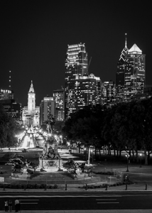 downtown philadelphia skyline  vertical 461 Eakin