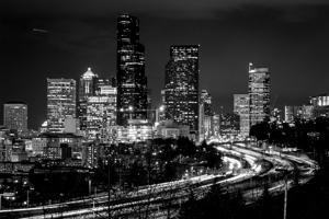 downtown seattle skyline rizal park  horizontal 3