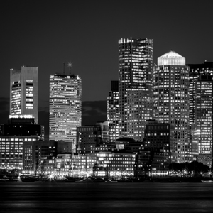 federal reserve bank building boston skyline  squ