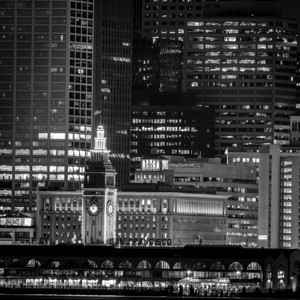 ferry building night  square 2876 Ferry 13k