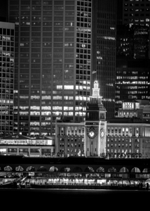 ferry building night  vertical 2876 Ferry 13k