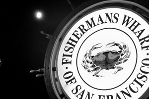 fishermans wharf sign  horizontal 513 Wharf 13k.j