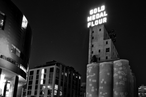 gold medal flour sign  horizontal 1704 Medal 13k.