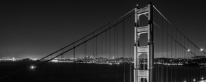 golden gate bridge night battery spencer  panoram
