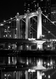 hennepin avenue bridge at night  vertical 1699 He