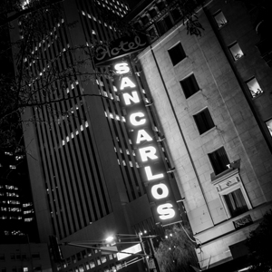 hotel san carlos sign  square 316 SanCarlos 13k.j