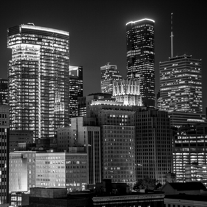 houston cityscape at night  square 927 Harris 13k