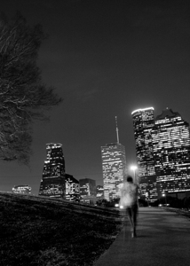 houston cityscape buffalo bayou  vertical 941 Run