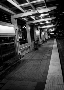 houston light rail station  vertical 937 Redline