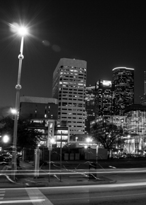 houston skyline at night  vertical 922 Clay 13k.j