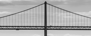 isolated tower bay bridge  panoramic 3022 Westbou