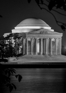jefferson memorial at night  vertical 403 Montice