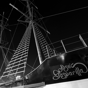 jose gasparilla pirate ship  square 1109 Gasparil