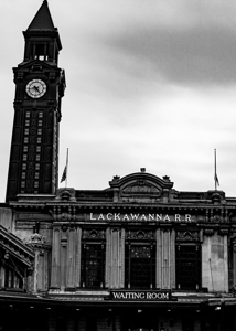 lackawanna rr train station hoboken  vertical 145
