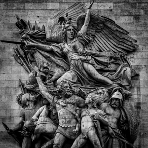 le departe relief on arc de triomphe  square 3464