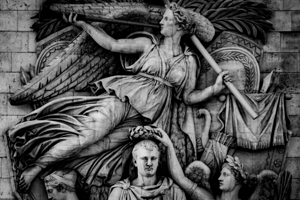 le triomphe relief on arc de triomphe  horizontal