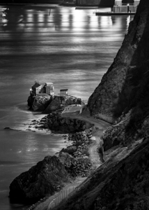 lime point base golden gate bridge  vertical 2963