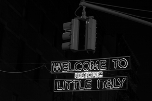 little italy sign  horizontal 1454 Italy 13k
