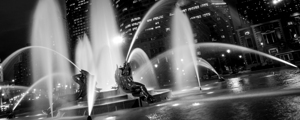 logan square fountain swann fountian  panoramic 4