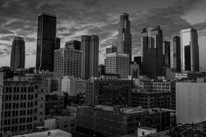 los angeles skyline  horizontal 2600 National 13k