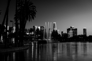 los angeles skyline echo park  horizontal 212 Ech