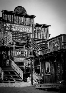 mammoth ghost town saloon  vertical 1962 Mammoth
