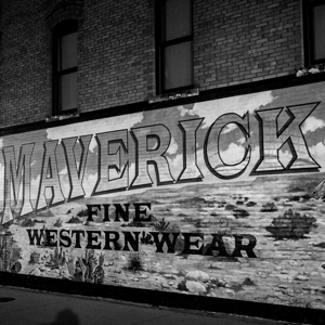 maverick fine western wear mural  square 811 Mave