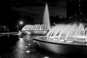 mecom fountain at night  horizontal 932 Mecom 13k