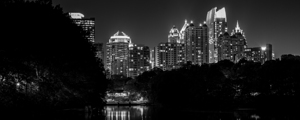 midtown atlanta skyline  panoramic 3125 Piedmont