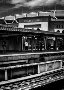 new yankee stadium from train station  vertical 1