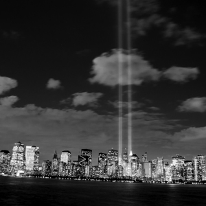 new york city skyline 911  square 355 Courage 13k