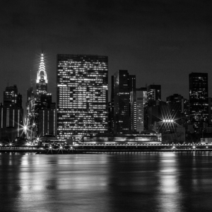 new york skyline un building  square 1394 Nations