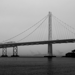 oakland bay bridge fog  square 2826 Gantry 13k.jp