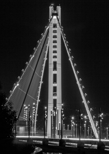 oakland bay bridge night  vertical 3332 Eisenhowe