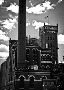 old schmidts brewery  vertical 1734 Schmidts 13k.