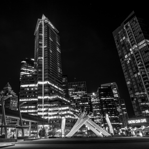 olympic cauldron poole plaza at night  square 262