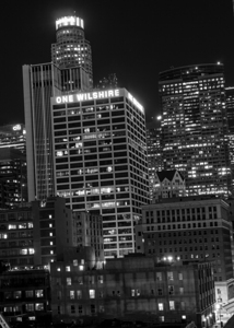 one wilshire building at night  vertical 2616 One