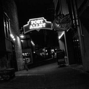 post alley at night  square 302 Post 13k