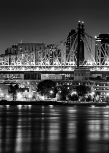 queensboro bridge at night  vertical 1489 Queensb