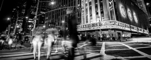 radio city music hall  panoramic 1481 Pedestrians