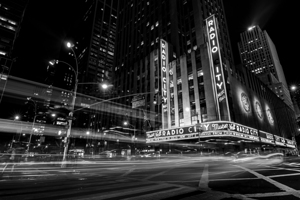 radio city music hall at night  horizontal 1455 I