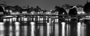 river seine at night  panoramic 2463 Seine 13k.jp