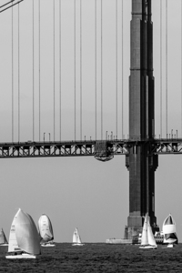 sailing around golden gate bridge  vertical 2850