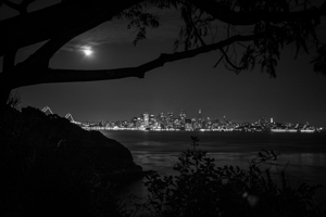 san francisco skyline from yerba buena island  ho