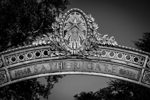 sather gate uc berkeley campus oakland  horizonta