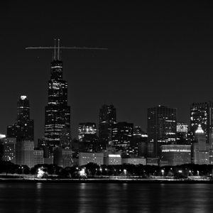 sears tower at night  square 79 Sears 13k
