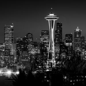 seattle skyline space needle  square 309 Space 13