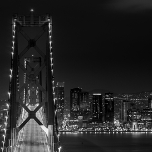 sf bay bridge twin peaks night  square 2885 Hills