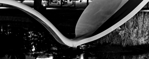 spoonbridge reflection at night  panoramic 1688 B